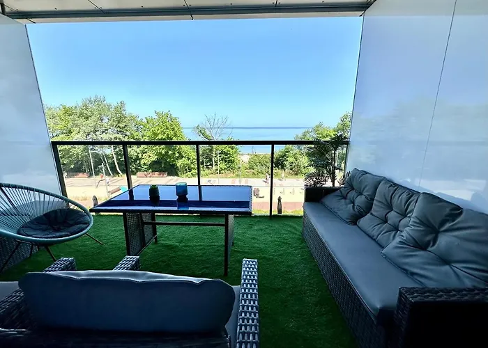 Apartament Z Widokiem Na Morze Seaside 208 Al-Dom