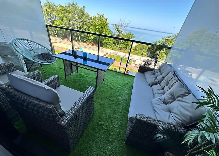 Apartament Z Widokiem Na Morze Seaside 208 Al-Dom